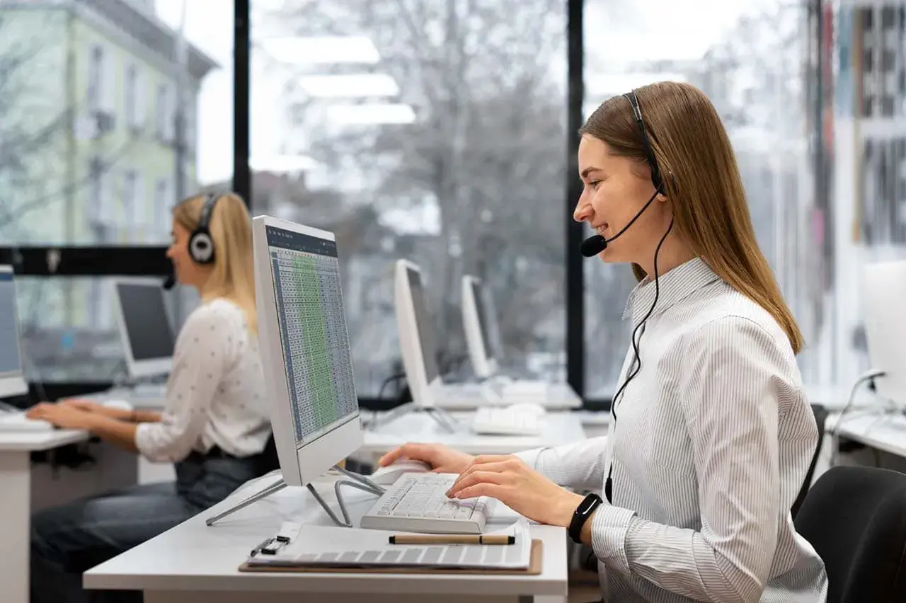 Foto: Profissional pronto para atender